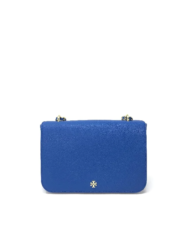 Tory Burch Regal Blue Emerson Adjustable Shoulder Bag