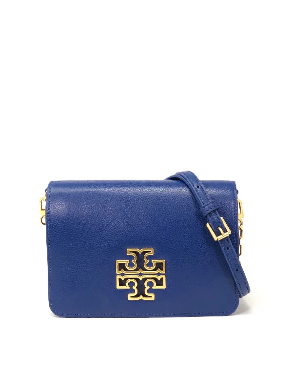 Tory Burch Fresh Blueberry / Rolled Gold Britten Combo Crossbody