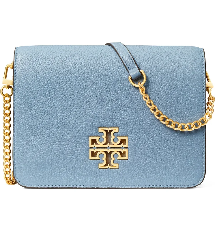 Tory Burch Blue Cloud Britten Combo Crossbody