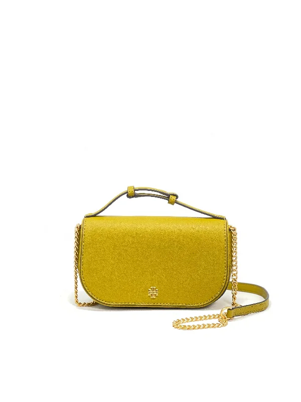 Tory Burch Island Palm Emerson Top Handle Crossbody