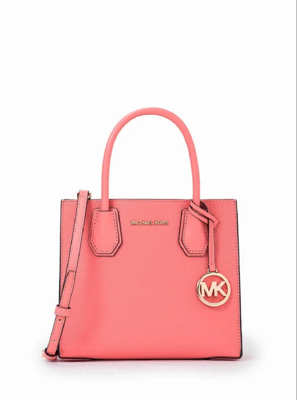 Michael Kors Mercer Medium Pebbled Leather Crossbody Bag