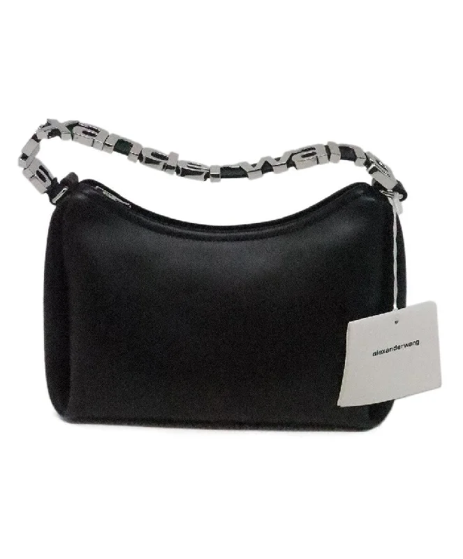 Alexander Wang Black Leather Shoulder Bag