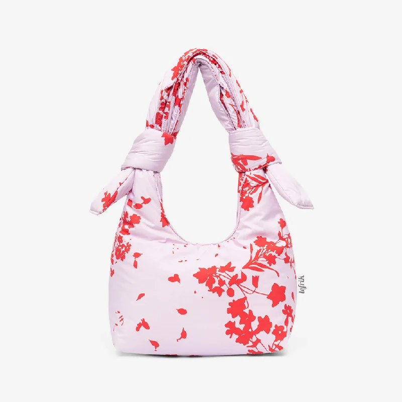 Biwa Puffy Mini Bag Floral Pink