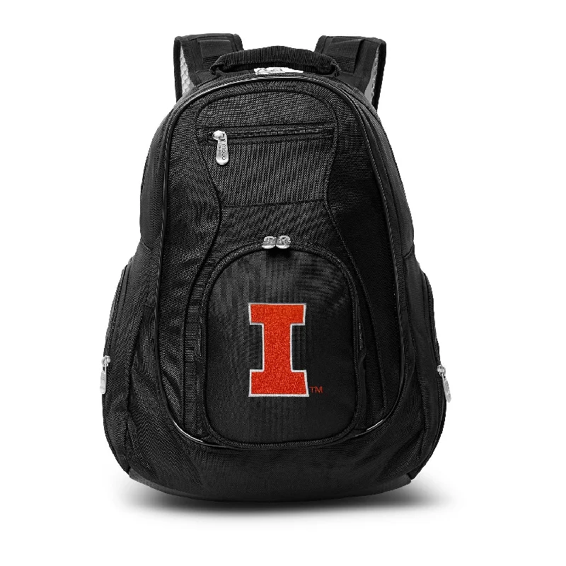 Illinois Fighting Illini Laptop Backpack Large