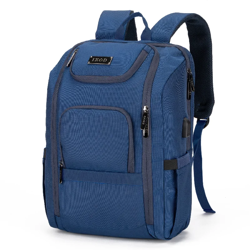 IZOD Gina Slim 15.6" Laptop Backpack with USB Charging Port