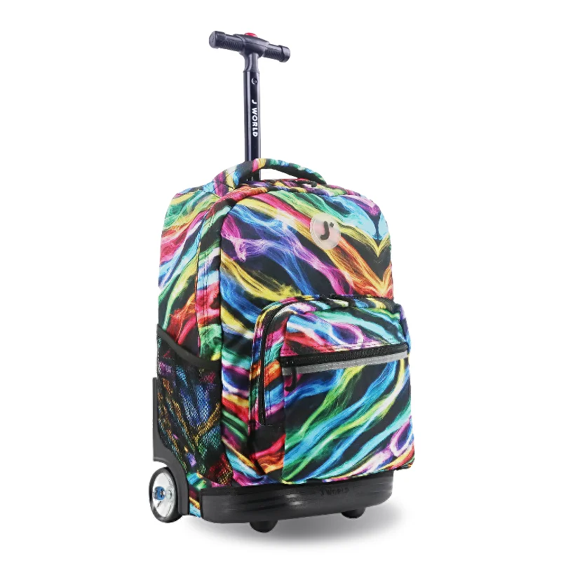 J World Sunrise Quantum 18" Rolling Backpack