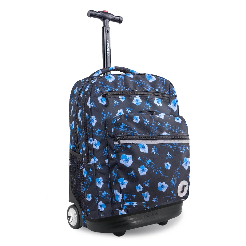 J World Sundance Night Bloom 20" Rolling Backpack