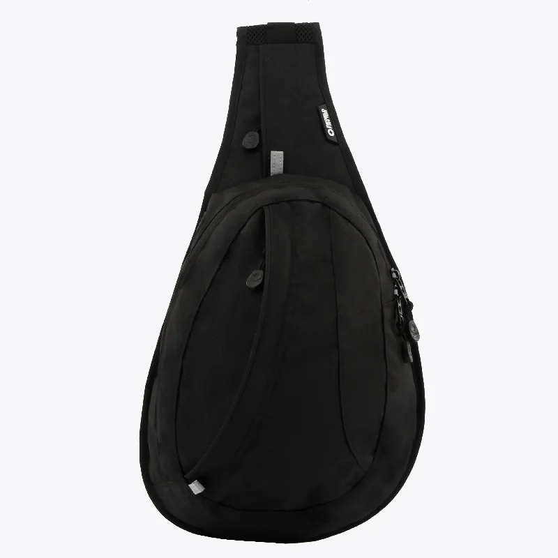 J World Stacy Black Mini Sling Backpack