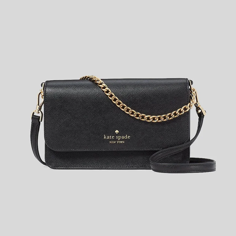 Kate Spade Madison Small Flap Crossbody Black RS-KC586