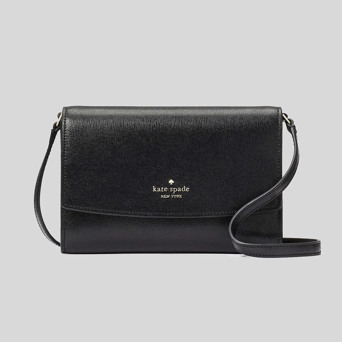 KATE SPADE Perry Leather Crossbody Bag Black RS-KG029