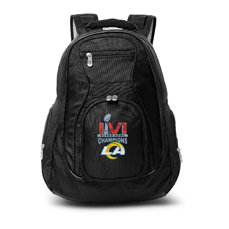 Los Angeles Rams Super Bowl LVI Champions Laptop Backpack Large