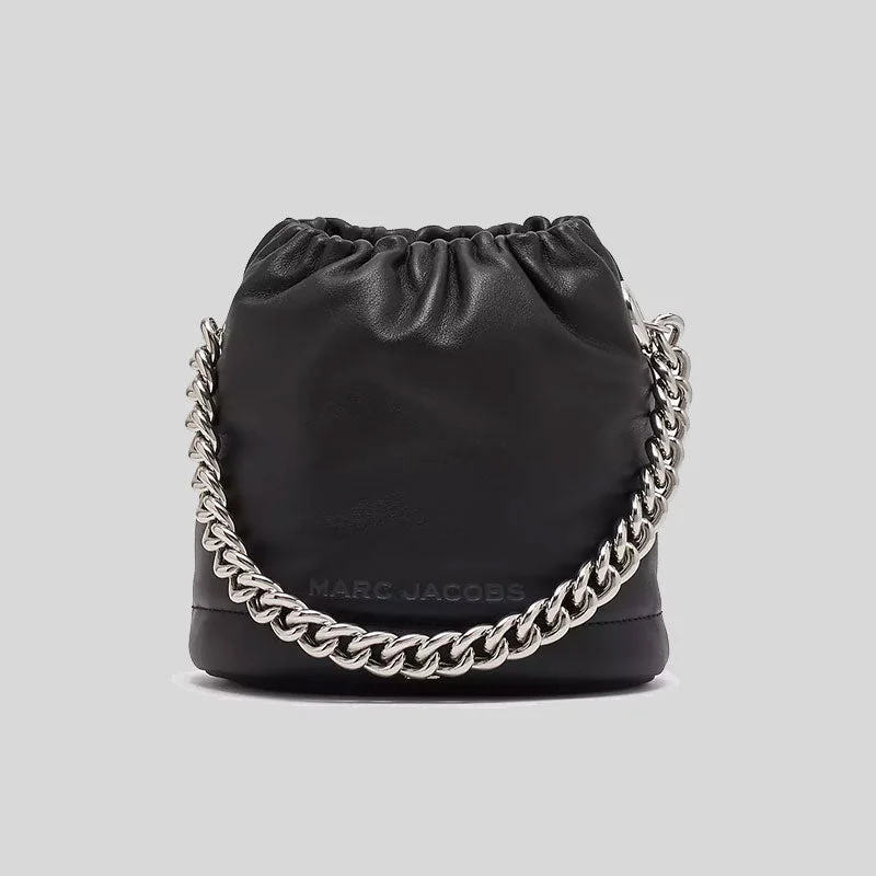 MARC JACOBS Soft Small Bucket Bag Black RS-4P3HCR028H02