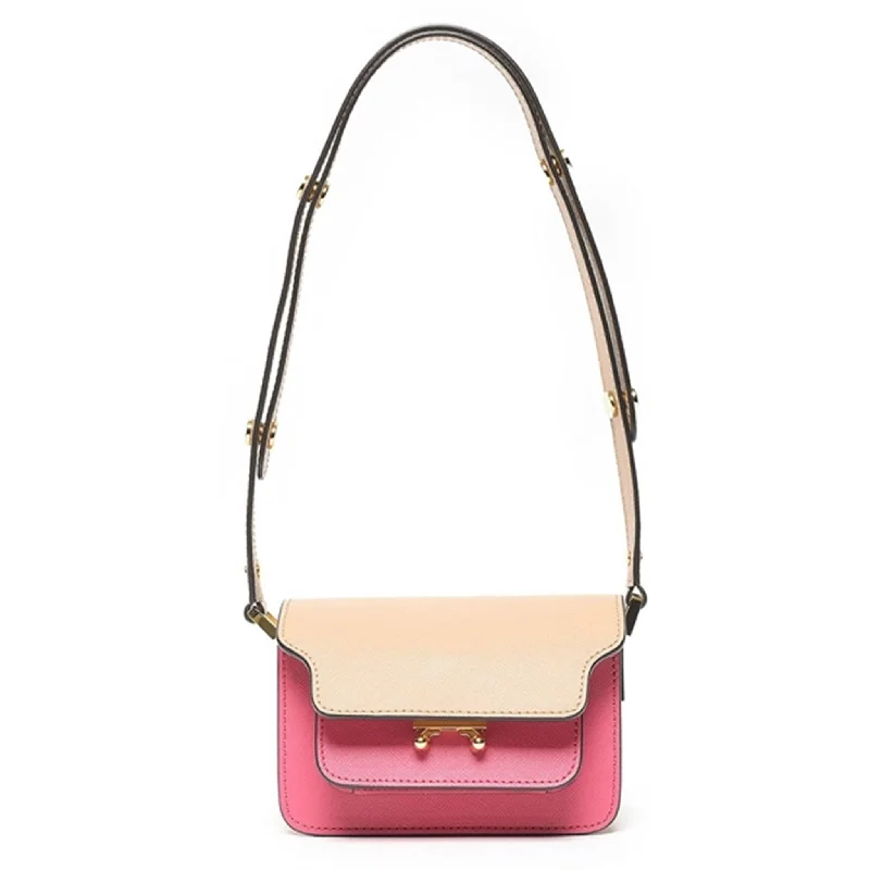 Marni Pompeii/Light Orchid/Pumpkin Shoulder Bag