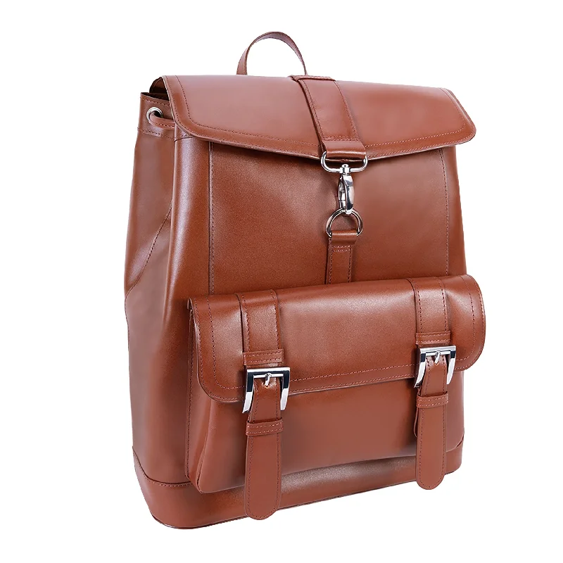 McKlein HAGEN 15" Leather Laptop Backpack