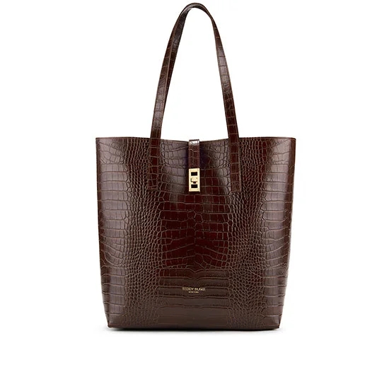 Nina Croco 12" - Brown