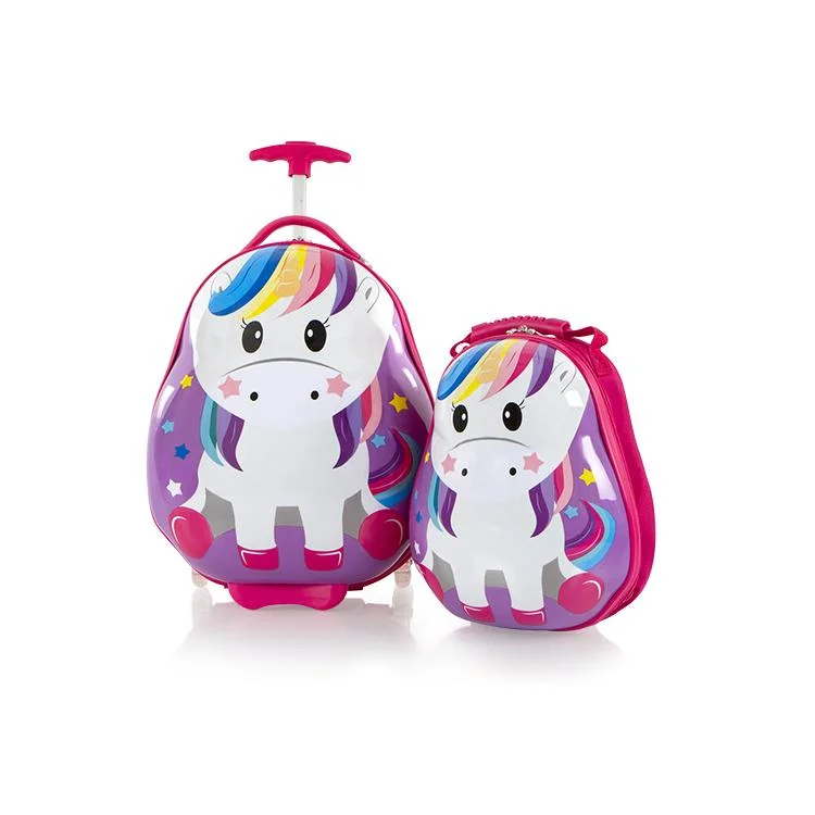 Travel Tots Unicorn - Kids Luggage & Backpack Set