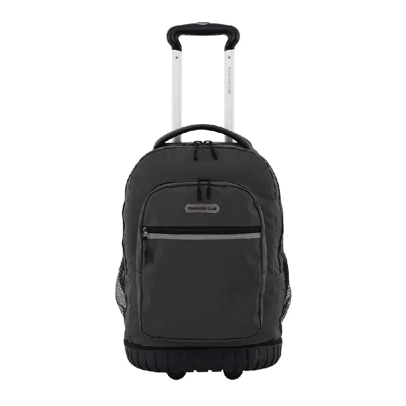 Travelers Club 20" Dual Compartment Rolling Backpack