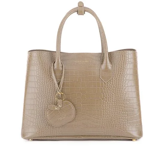 Vanessa Croco 14" - Light Beige