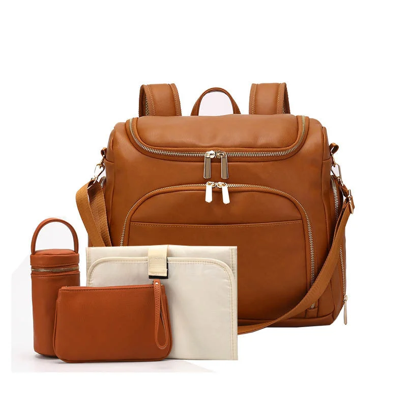 women's leather backpack