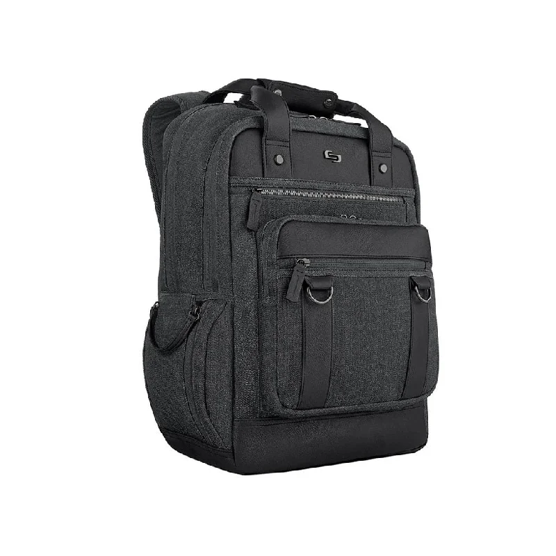 Solo Crosby Black Denim Backpack